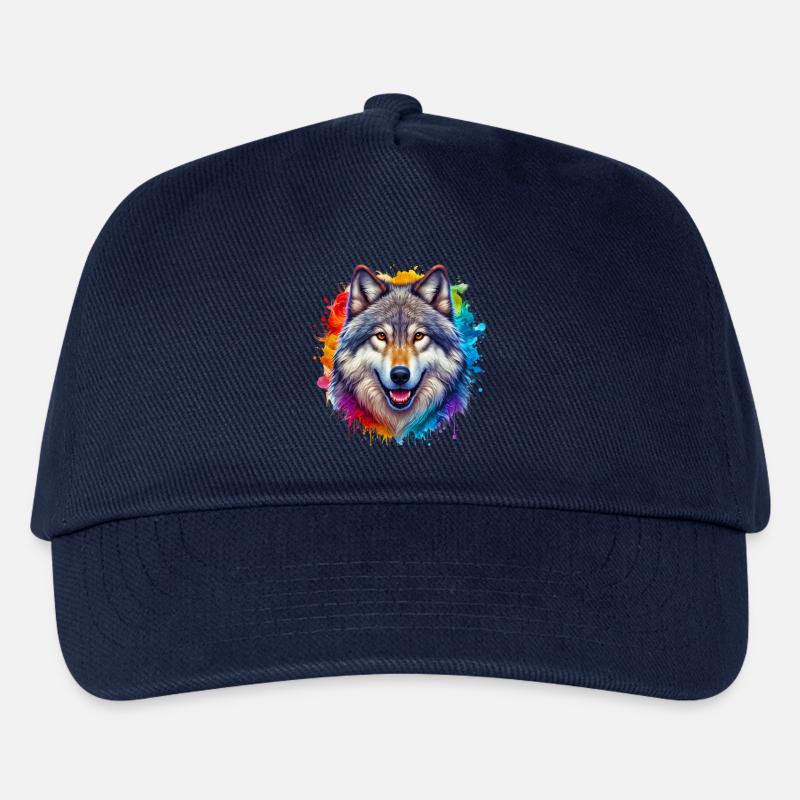 Wolf - Kinder Basecap - Navy
