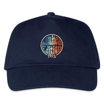 Limited Edition 1975 Groovy Gift - Kids’ Baseball Cap - navy - Front