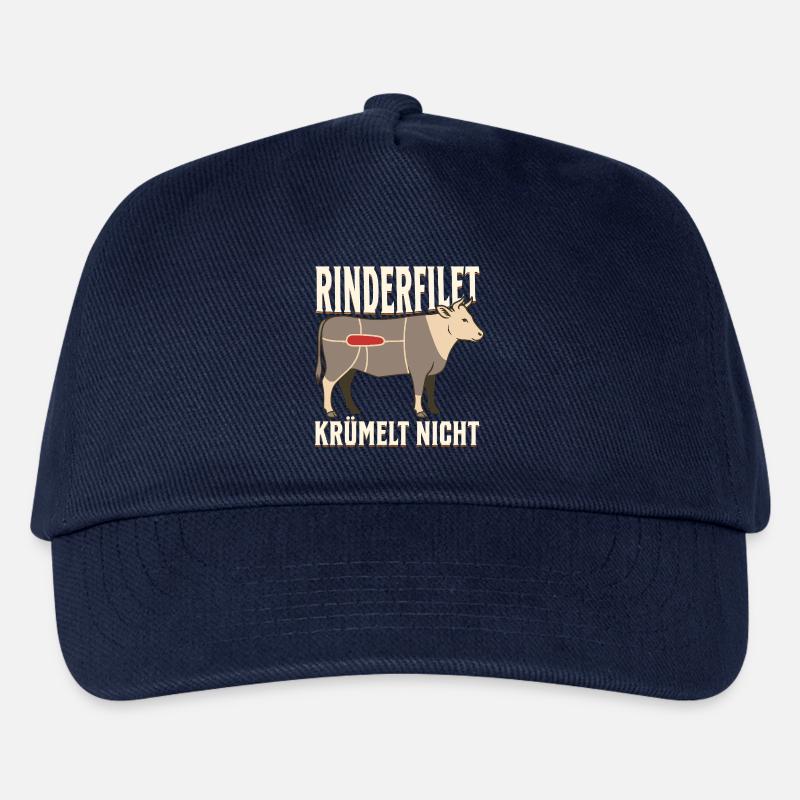 Rinderfilet krümelt nicht - Kinder Basecap - Navy