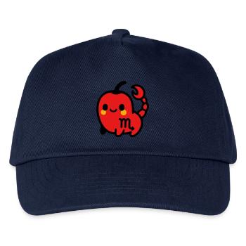 Süßer Chili Skorpion - Kinder Basecap - Navy - Vorne