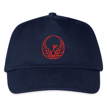 Red Phoenix - Kids’ Baseball Cap - navy - Front