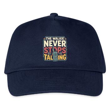 Leiter Der Kindertagesstätte, Leiter Der Vorschule - Kinder Basecap - Navy - Vorne