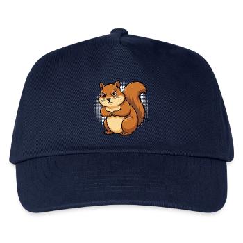 Squirrel Squirrel Squirrel Lover Rodent - Kids’ Baseball Cap - navy - Front