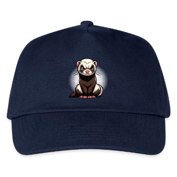ferret ferret holder ferret owner - Kids’ Baseball Cap - navy - Front