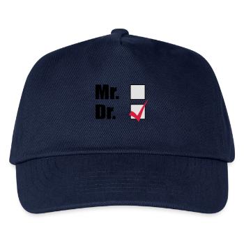 Doctorat - Casquette de baseball Enfant - marine - Devant