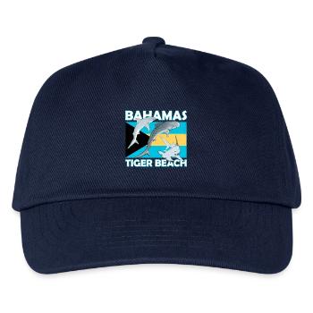 Tiger Beach Bahamas - Kids’ Baseball Cap - navy - Front