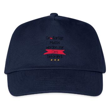 Großartige Muttis - Kinder Basecap - Navy - Vorne