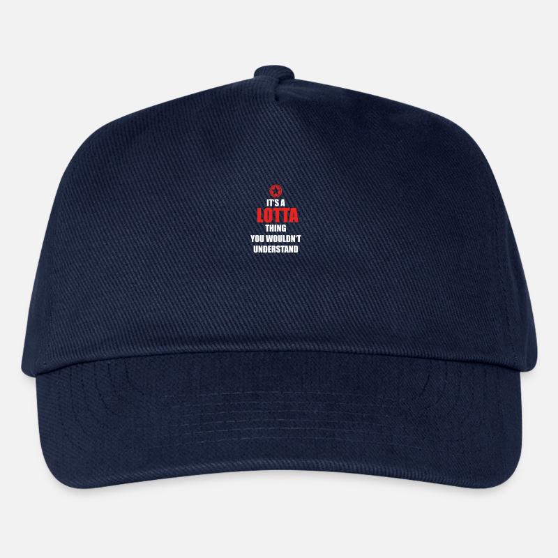 Geschenk it s a thing birthday understand LOTTA - Kinder Basecap - Navy