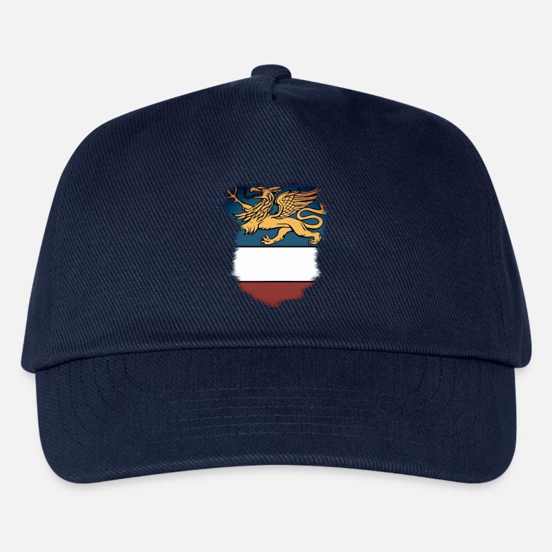 Rostock - Wappen Rostocker Greif - Kinder Basecap - Navy