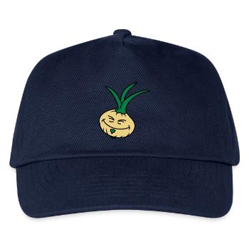 Funny Onion - Kids’ Baseball Cap - navy - Front