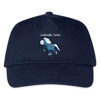 Isländer on Tour - Kinder Basecap - Navy - Vorne
