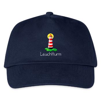 Leuchtturm - Kinder Basecap - Navy - Vorne
