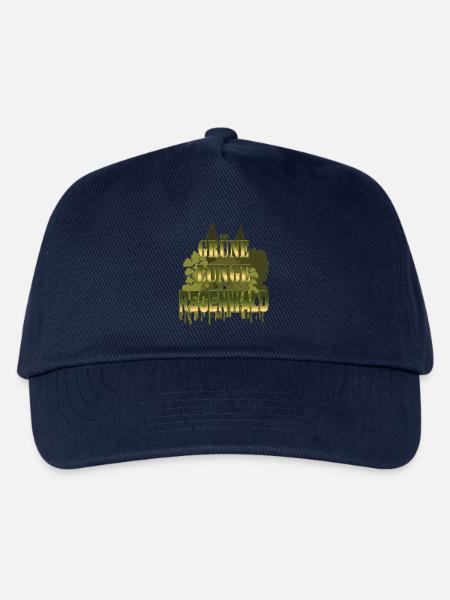 grüne Lunge Regenwald - Kinder Basecap - Navy