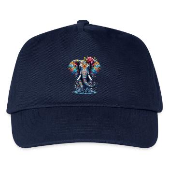 Elefant - Kinder Basecap - Navy - Vorne