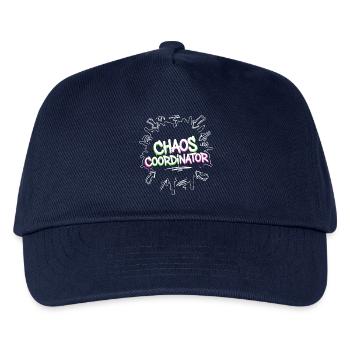 Chaos Coordinator - Kinder Basecap - Navy - Vorne