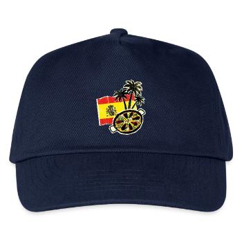 Spain Paella Palm Trees - Kids’ Baseball Cap - navy - Front
