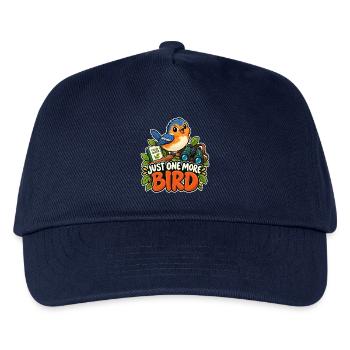 Just One More Bird - Kinder Basecap - Navy - Vorne