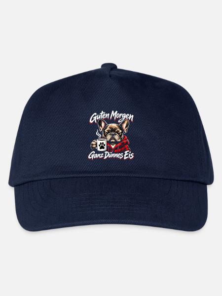 Guten Morgen Ganz dünnes Eis - Kinder Basecap - Navy