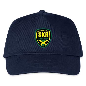Ska Wappen Jamaica 3C - Kinder Basecap - Navy - Vorne