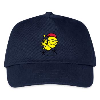 Merry Christmas Chicken - Kids’ Baseball Cap - navy - Front