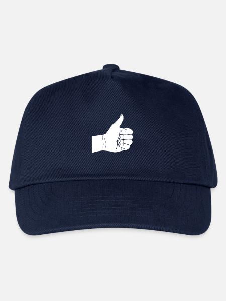 daumen hoch - Kinder Basecap - Navy
