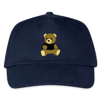 sitting teddy - Casquette de baseball Enfant - marine - Devant