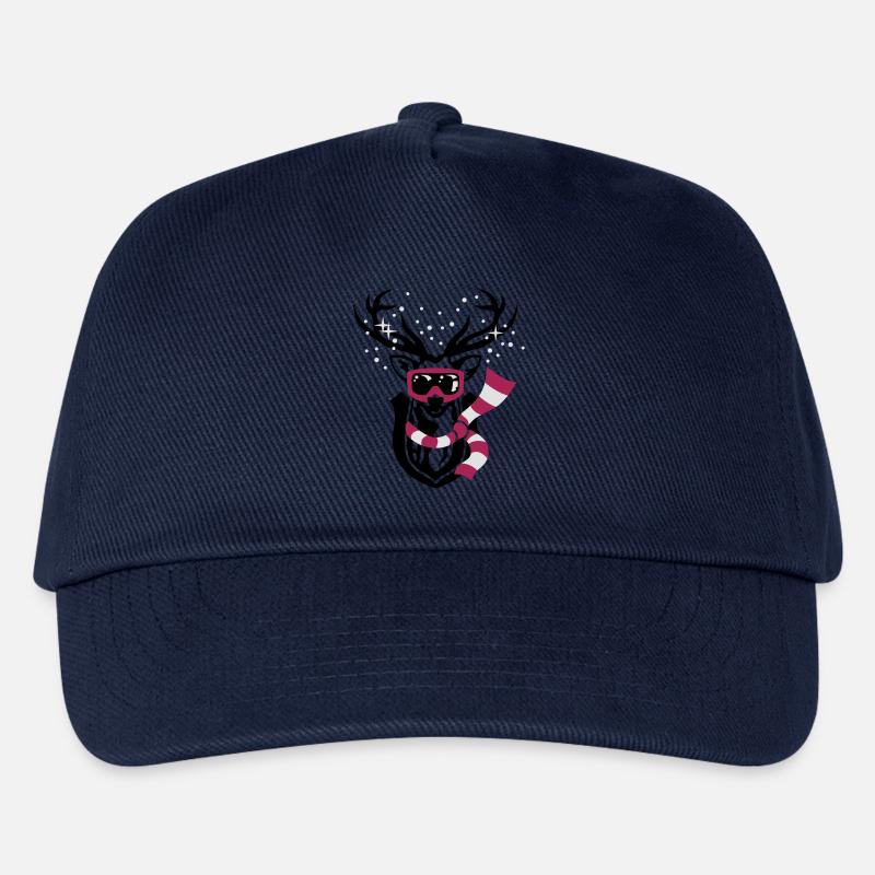 Skihirsch - Kinder Basecap - Navy