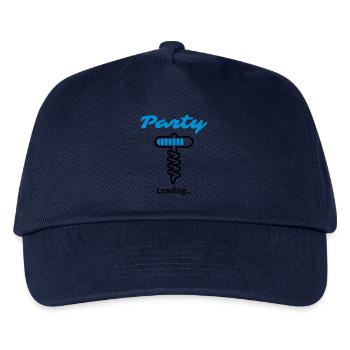 Party Loading... - Kinder Basecap - Navy - Vorne