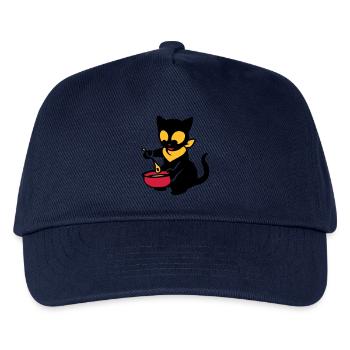 Georgie bowl - Kids’ Baseball Cap - navy - Front