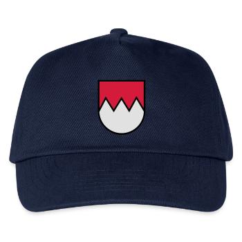 Franken Wappen - Kinder Basecap - Navy - Vorne