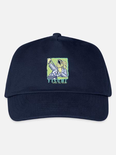 Sternzeichen-Fische - Kinder Basecap - Navy