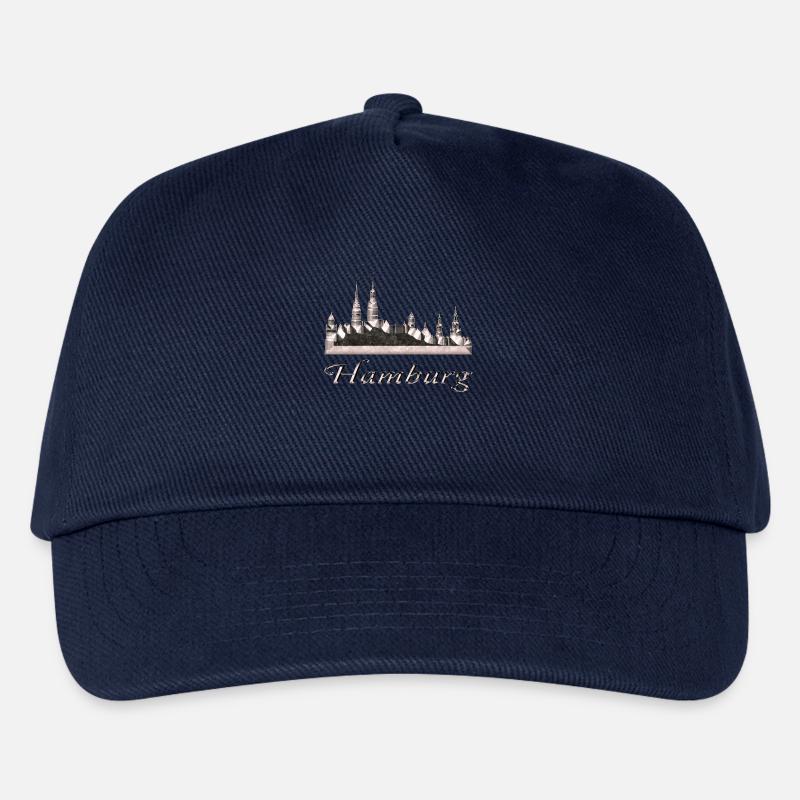 Hamburg - Kinder Basecap - Navy
