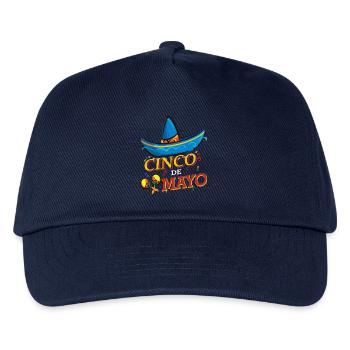 cinco de mayo - 5 de mayo - Casquette de baseball Enfant - marine - Devant