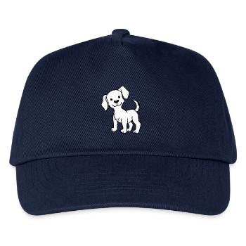 Hund Haustiere Hunde Kinder Hundeliebhaber Kind - Kinder Basecap - Navy - Vorne