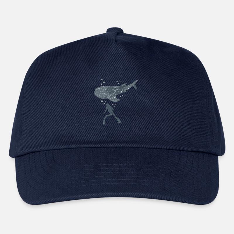 Walhai Freitaucher - Kinder Basecap - Navy