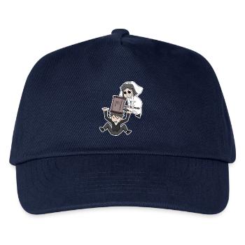 Married funny - Kids’ Baseball Cap - navy - Front