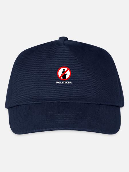 Keine Politiker Politik Protest Korruption Stateme - Kinder Basecap - Navy