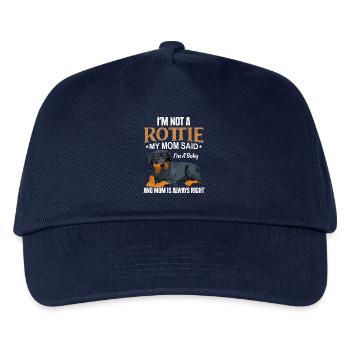 Rottweiler - Kids’ Baseball Cap - navy - Front