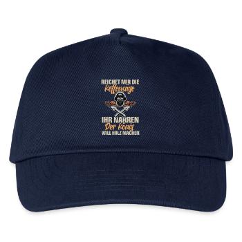 Holzfäller - Kinder Basecap - Navy - Vorne