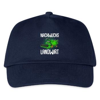 Nachwuchs Landwirt - Kinder Basecap - Navy - Vorne