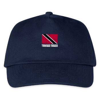 Trinidad Tobago Drapeau Trinité-et-Tobago Drapeau - Casquette de baseball Enfant - marine - Devant