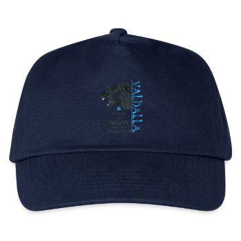 Grizzly Bear Valhalla Viking Bear Wotan Knots - Kids’ Baseball Cap - navy - Front