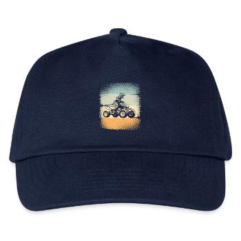 Quad ATV Offroad Quad Riders - Kids’ Baseball Cap - navy - Front
