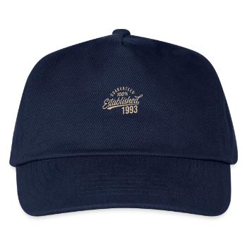 Guaranteed Established and Published in the Year - Kids’ Baseball Cap - navy - Front