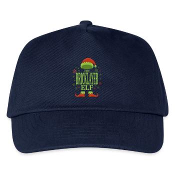 Maurer Weihnachtself - Kinder Basecap - Navy - Vorne