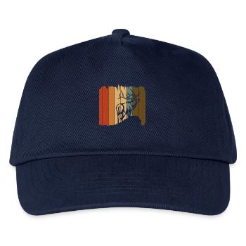 Elch - Kinder Basecap - Navy - Vorne