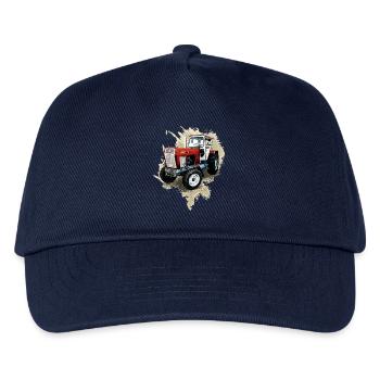 Fortschritt Traktor ZT 300 - Kinder Basecap - Navy - Vorne