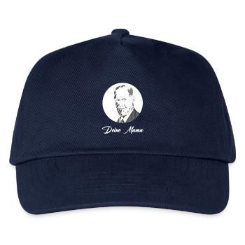 Deine Mama Freud - Kinder Basecap - Navy - Vorne