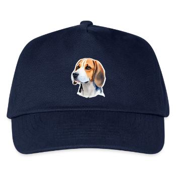 Beagle - Kids’ Baseball Cap - navy - Front