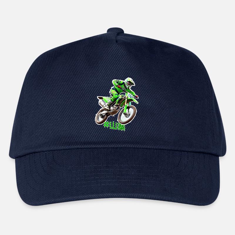 Motocross Stuntman - Kinder Basecap - Navy